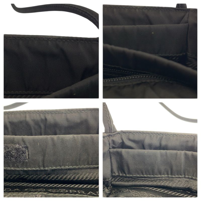 Prada Tessuto Black Nylon Shoulder Bag