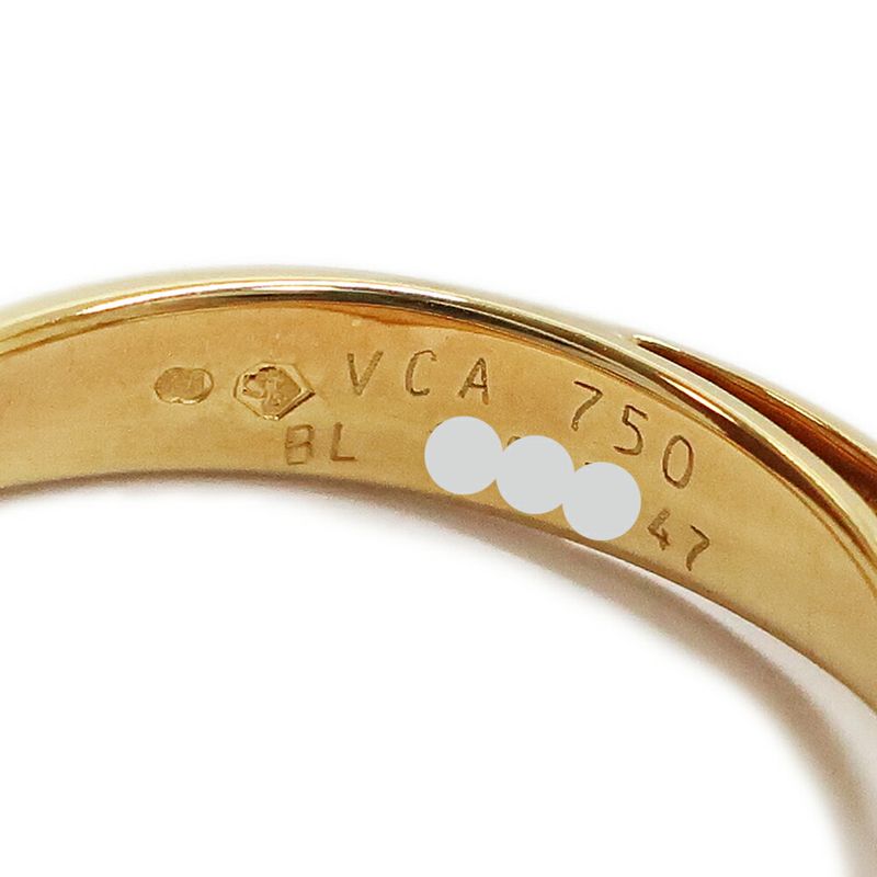 Van Cleef & Arpels Bonheur Ring Diamond 47 Yellow Gold