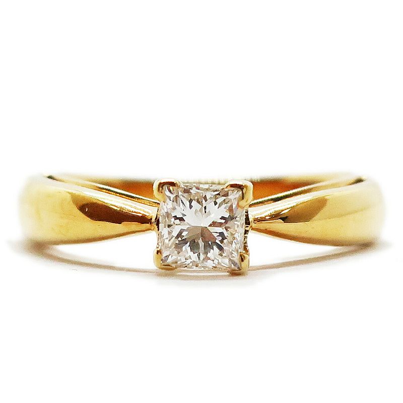 Van Cleef & Arpels Bonheur Ring Diamond 47 Yellow Gold