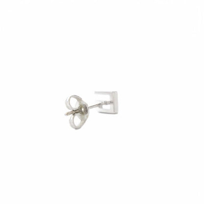 Gucci Motif One Earrings 750 White Gold