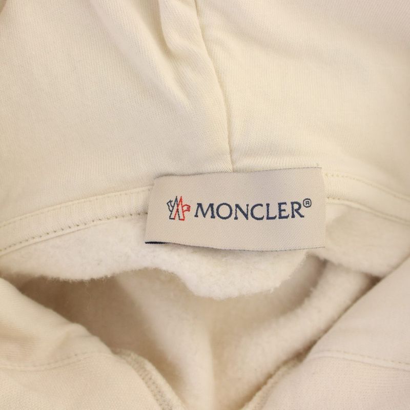 Moncler Peanuts Pullover Hoodie Sweatshirt Long Sleeve L Ivory