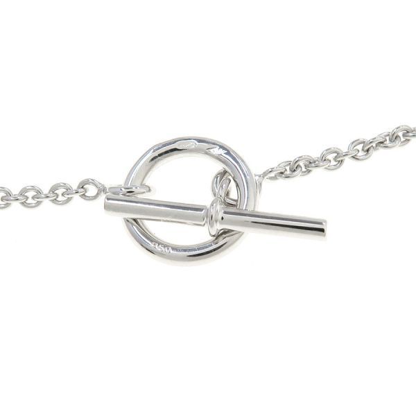 Hermes Horse Shoe Necklace Diamond