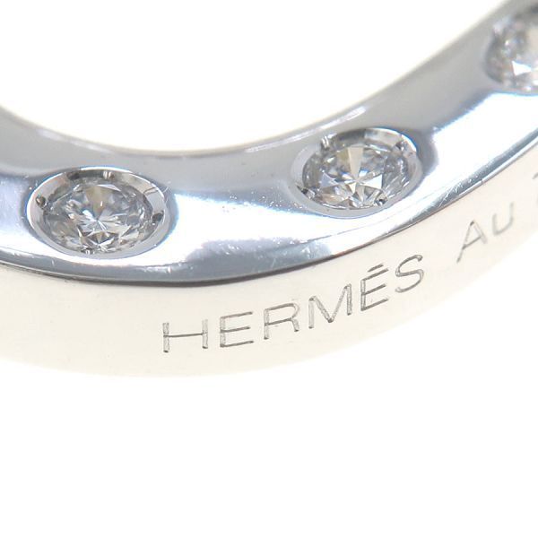 Hermes Horse Shoe Necklace Diamond