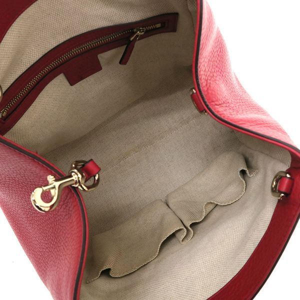 Gucci Soho Handbag Red