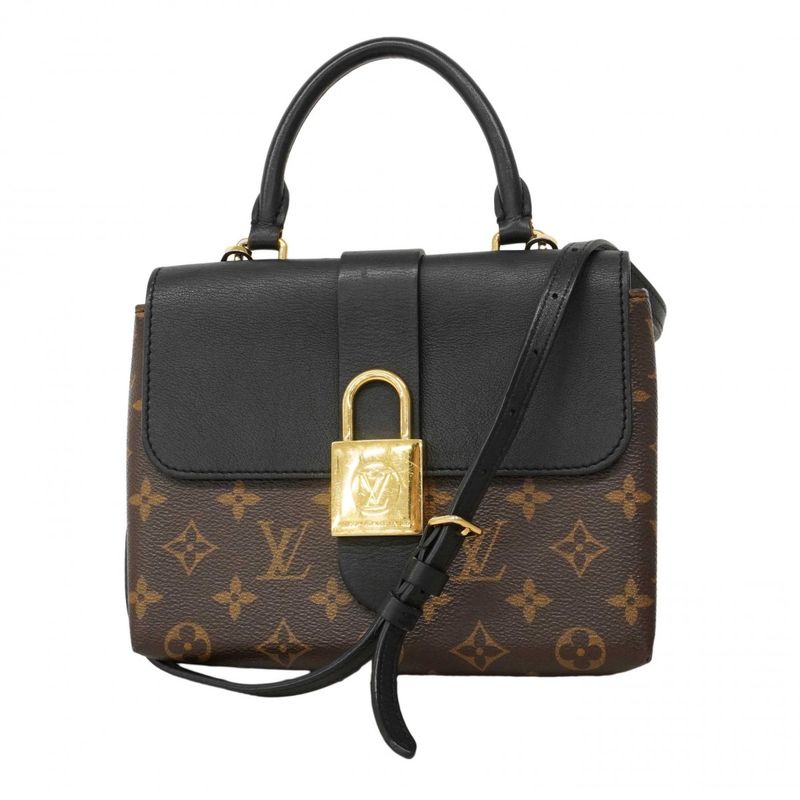 Louis Vuitton Handbag Monogram Locky BB Brown 2-Way Bag