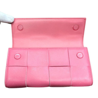 Bottega Veneta Cassette Large Flap Wallet Leather