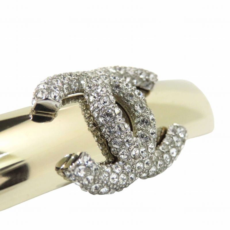 Chanel Alloy Line Stone Shoulder Bag