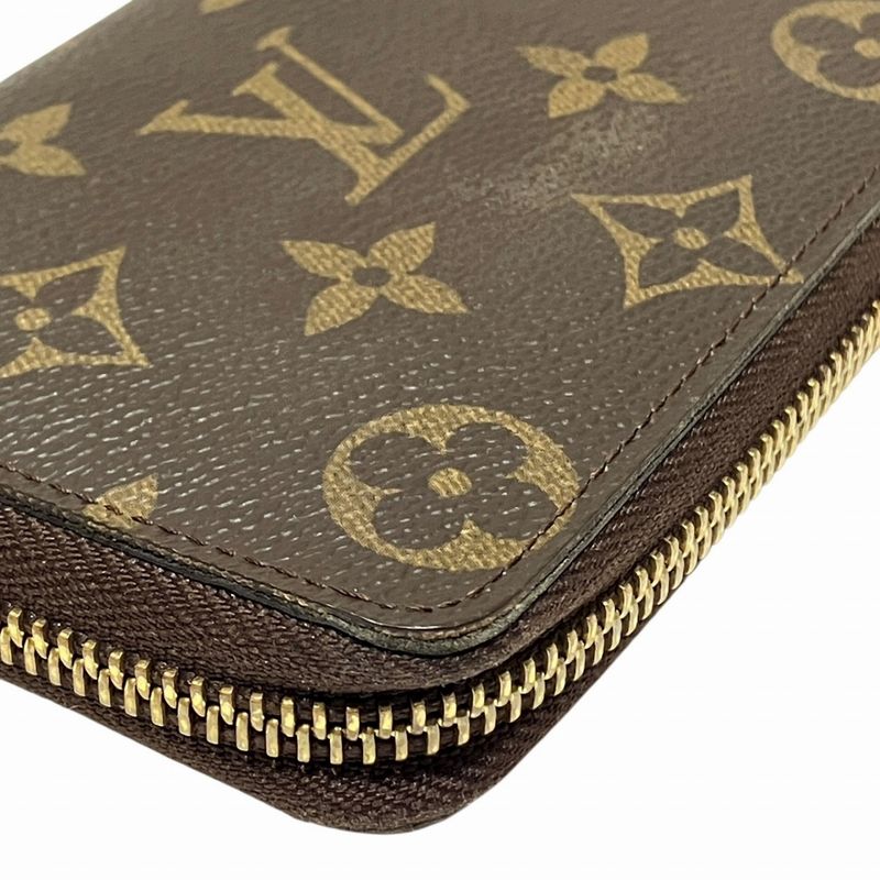 Louis Vuitton Portefeuille Clemence Monogram Wallet Canvas