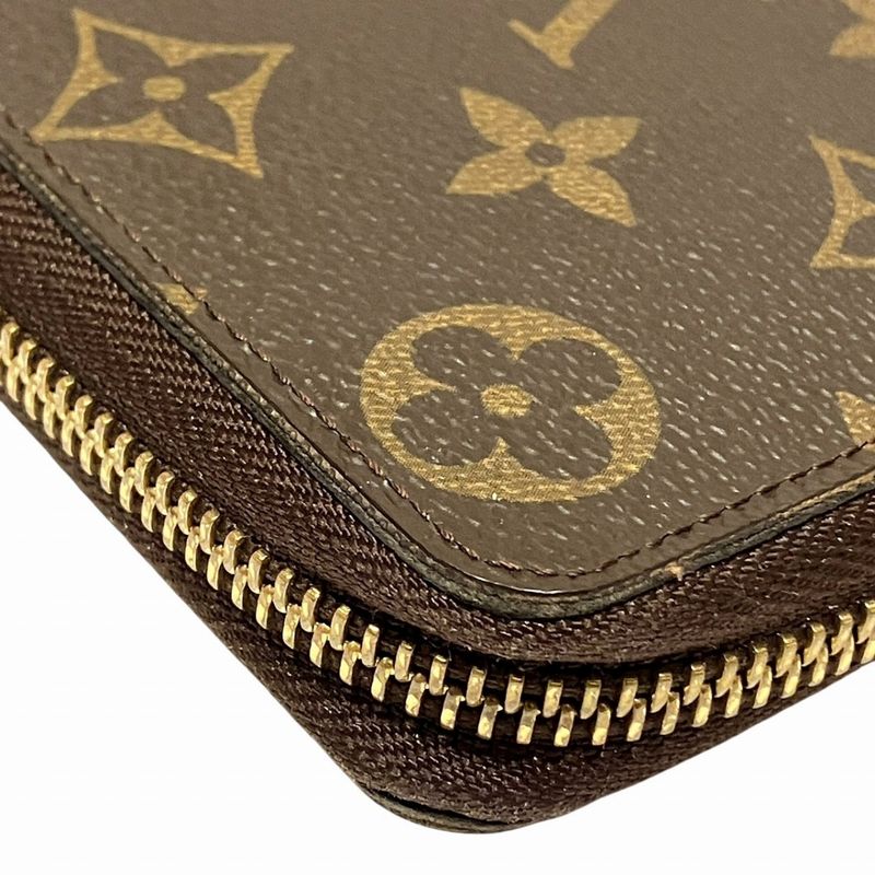 Louis Vuitton Portefeuille Clemence Monogram Wallet Canvas