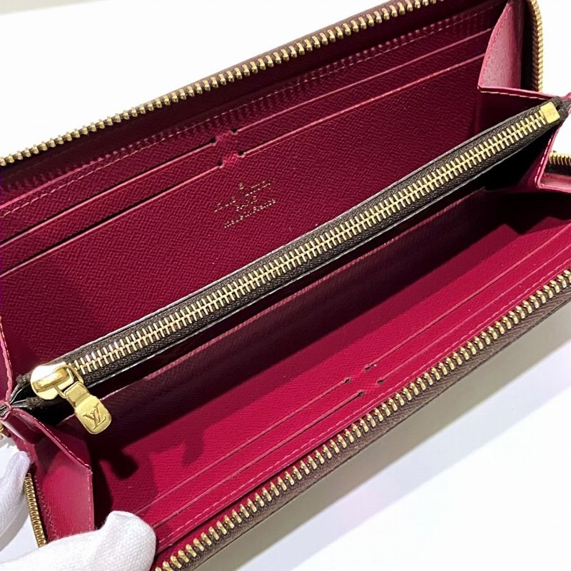 Louis Vuitton Portefeuille Clemence Monogram Wallet Canvas