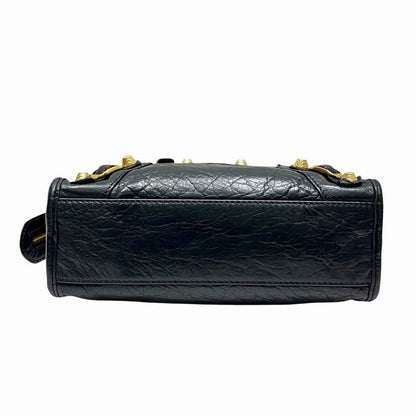 Balenciaga Mini City Giant Handbag Leather