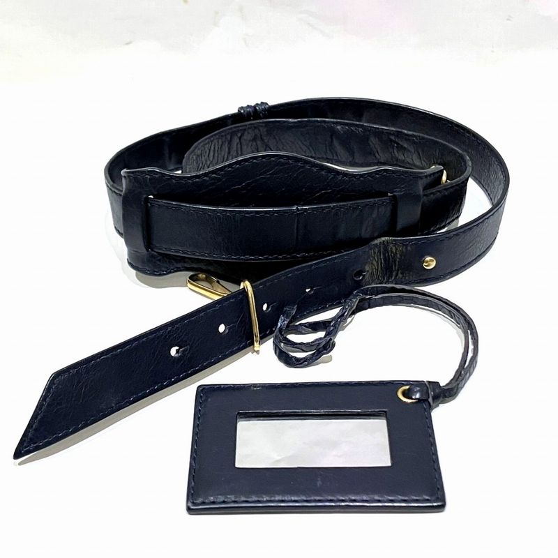 Balenciaga Mini City Giant Handbag Leather
