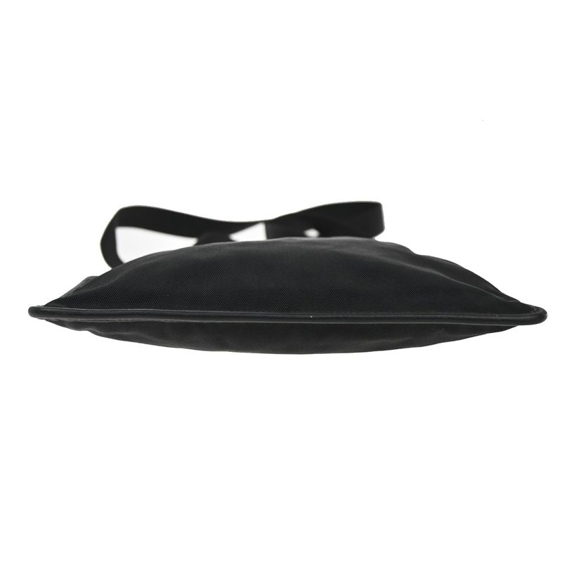 Gucci Shoulder Bag Black Nylon Leather