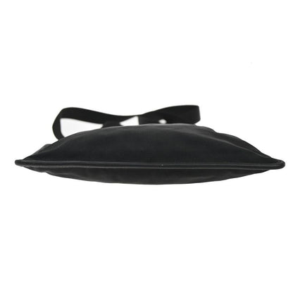 Gucci Shoulder Bag Black Nylon Leather