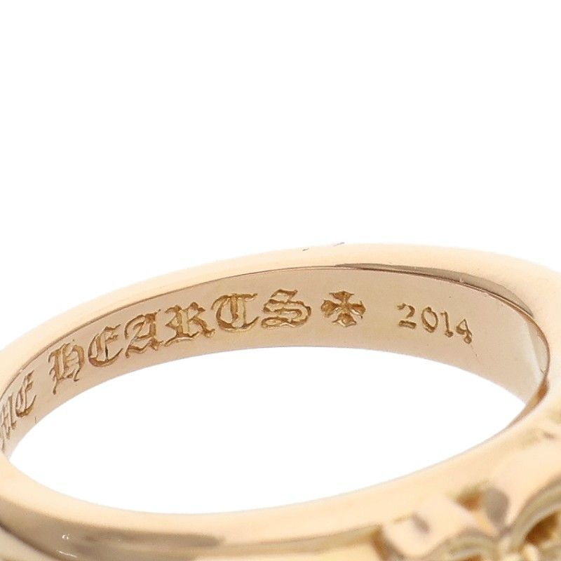 Chrome Hearts 22k Baby Clsc P D 22k Classic Dagger Pave Diamond Gold Ring