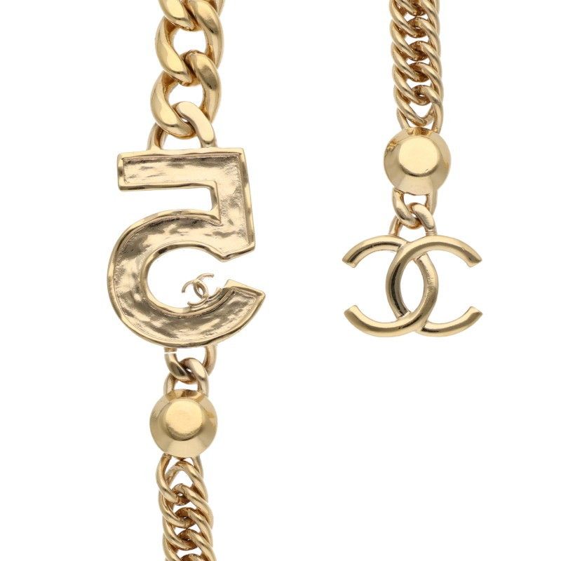 Chanel CC Logo Chain Necklace