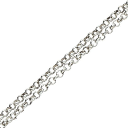 Chrome Hearts Neckchain Roll Chain Silver Necklace