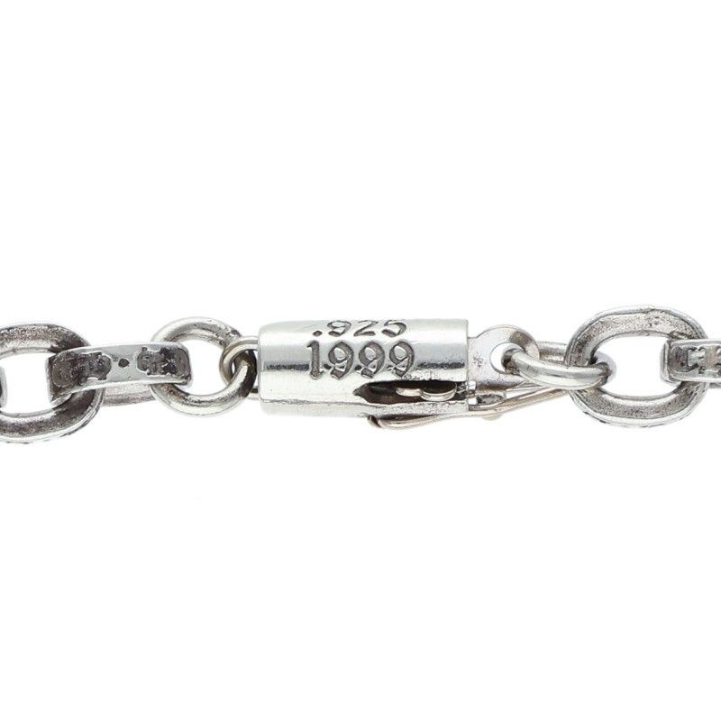 Chrome Hearts Paper Chain Silver Bracelet
