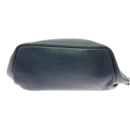 Hermes Color City Slide Cross GM Silver Black Belt Bag