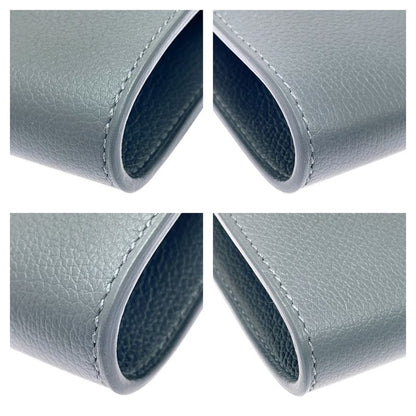 Hermes Kelly Wallet Long to Go Ardoise