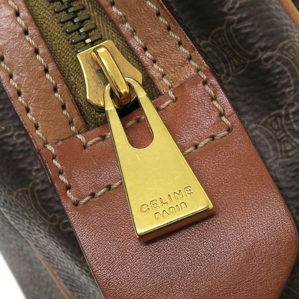 Celine Macadam Clutch Brown