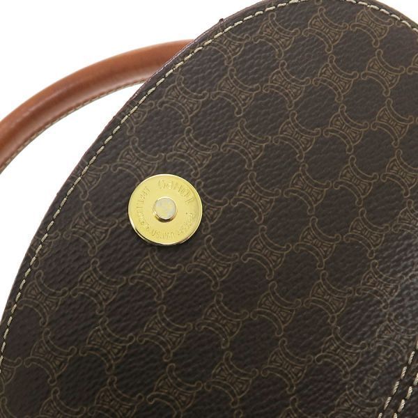 Celine Macadam Clutch Brown