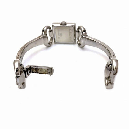 Gucci Tornavoni Watch SS Quartz Silver Dial