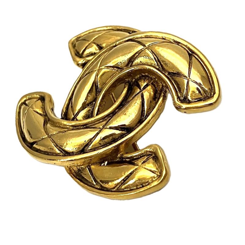 Chanel Coco Quilted Brooch