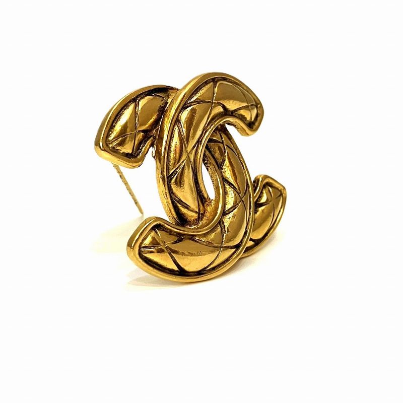 Chanel Coco Quilted Brooch