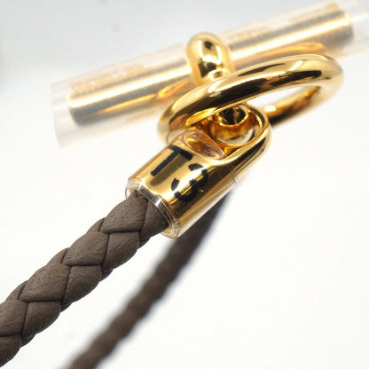 Hermes Bracelet Glenan Etoupe Gray Gold Small
