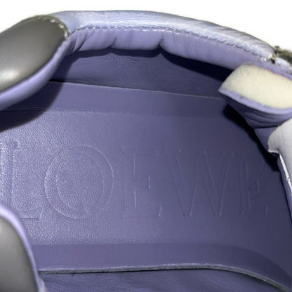Loewe Sneakers 36 Flow Runner Light Purple Dark Gray White Leather