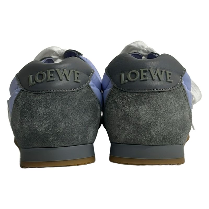 Loewe Sneakers 36 Flow Runner Light Purple Dark Gray White Leather