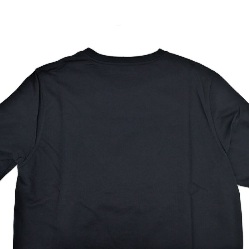 Hermes T-Shirt Robot Patch M Black Leather Top Short Sleeve