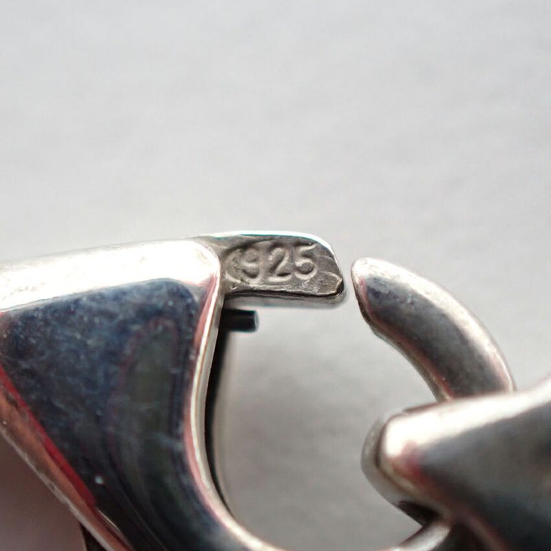 Gucci 925 Dog Tag Plate 2 Pieces Necklace