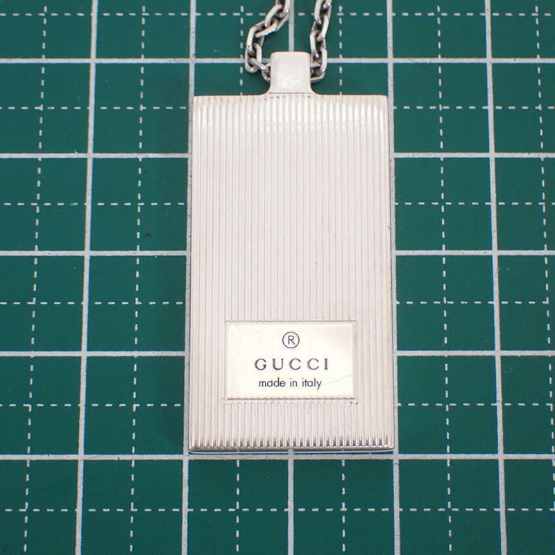Gucci 925 Motif Pendant Necklace