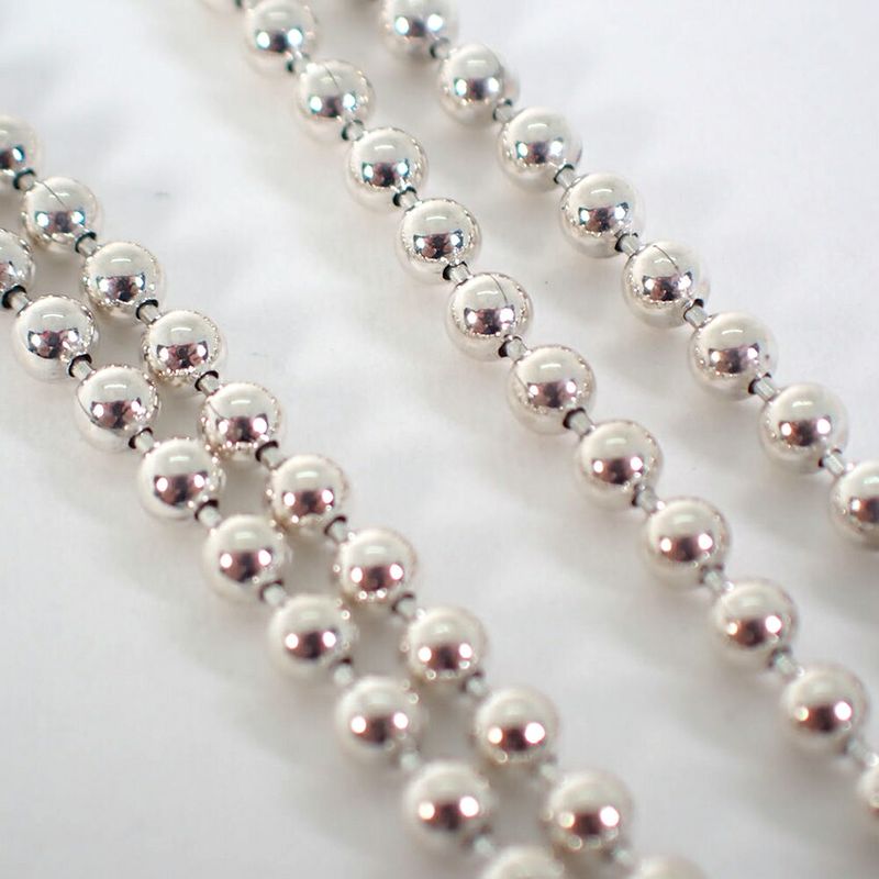 Gucci 925 Double Ball Chain Necklace