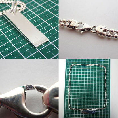 Gucci 925 Double Ball Chain Necklace