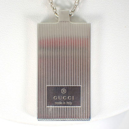 Gucci 925 Logo Plate Necklace