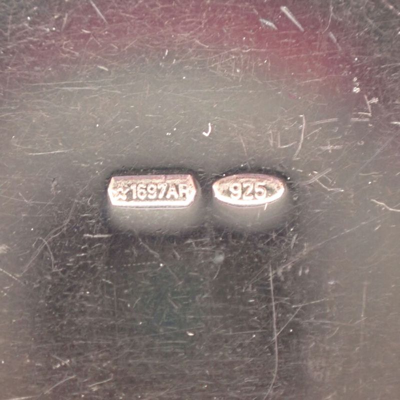 Gucci 925 Dog Tag Necklace