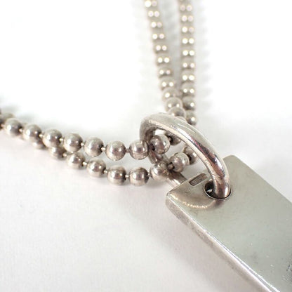 Gucci 925 Double Ball Chain Necklace