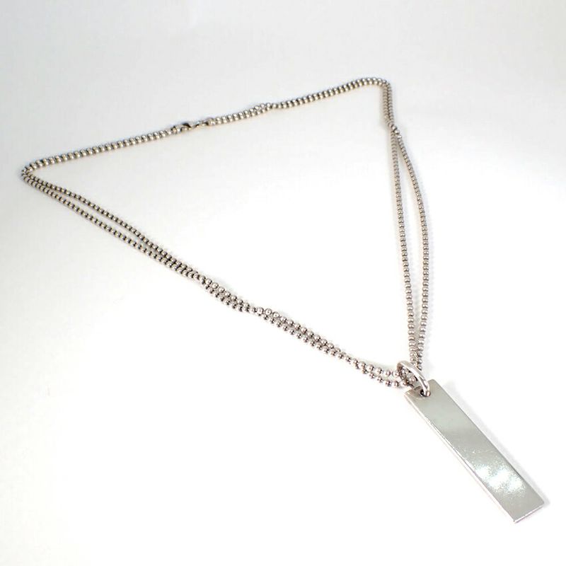 Gucci 925 Double Ball Chain Necklace