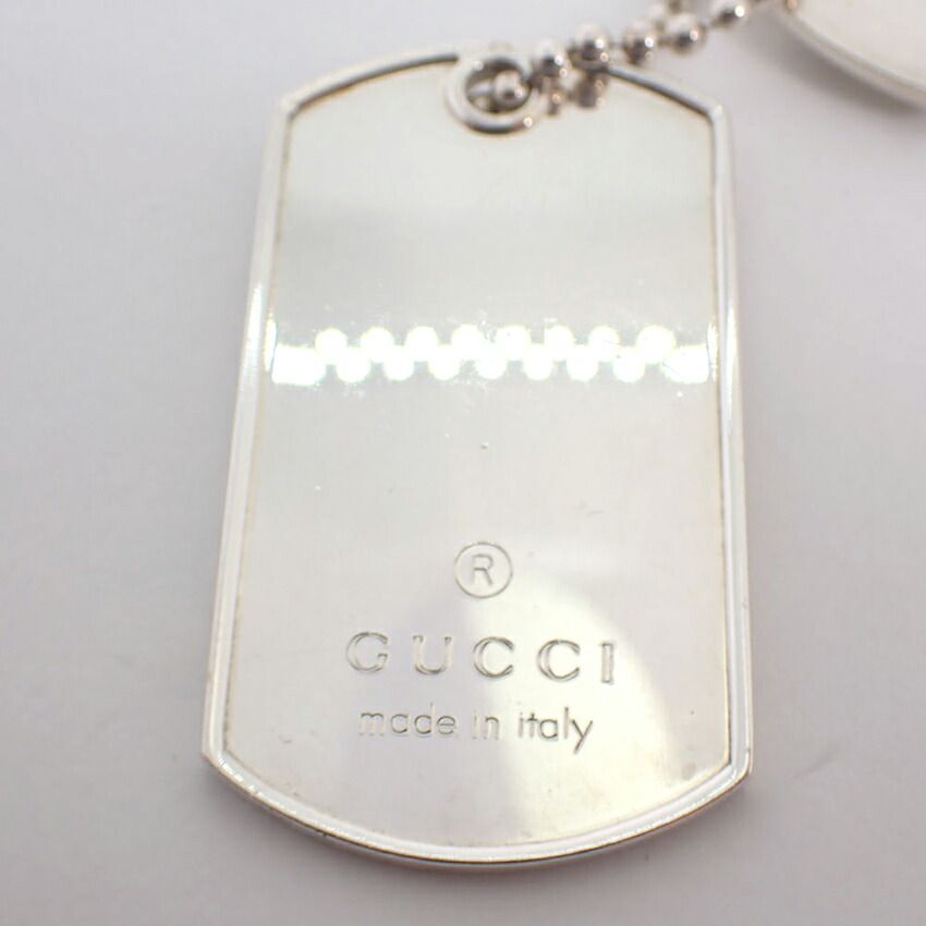 Gucci Dock Tag 2 Plates Ring