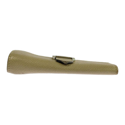 Hermes Bearn 4 Key Case Beige Key Holder
