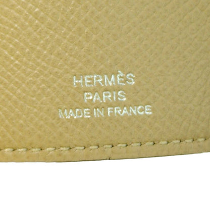 Hermes Bearn 4 Key Case Beige Key Holder