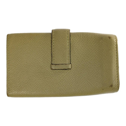 Hermes Bearn 4 Key Case Beige Key Holder