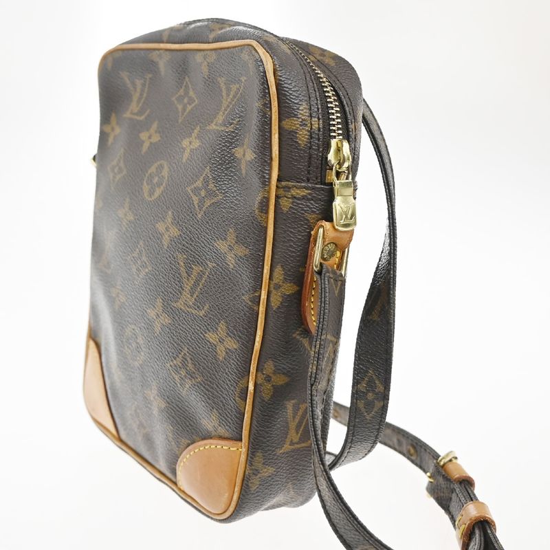 Louis Vuitton Danube Shoulder Bag Monogram Leather