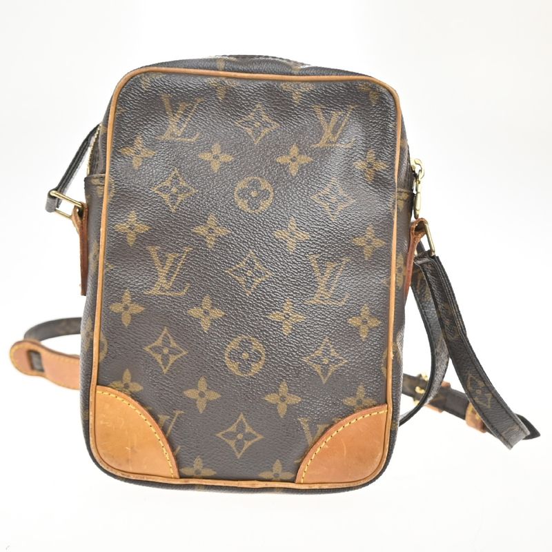 Louis Vuitton Danube Shoulder Bag Monogram Leather