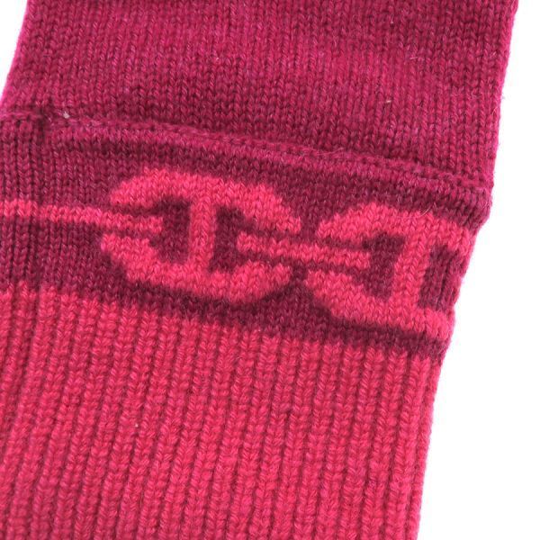 Hermes Knit Gloves Red