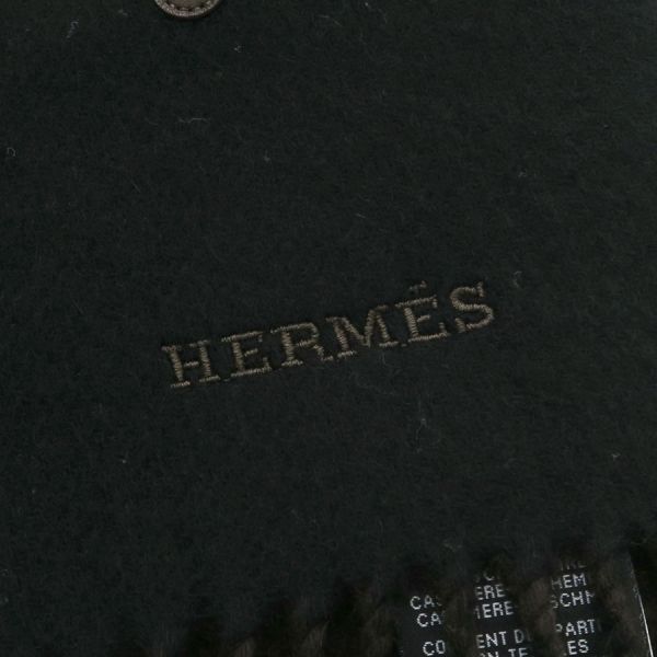 Hermes Scarf Black