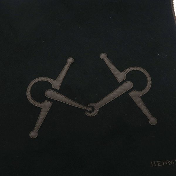 Hermes Scarf Black